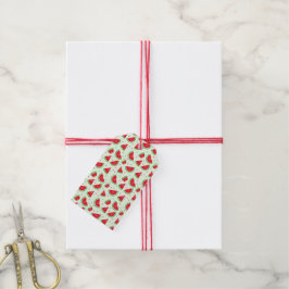 Watermeloen Melon Fruit Summer Light Green Cadeaulabel