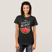 Watermeloen Melon Smoothie Healthy Antioxida T-shirt (Voorkant volledig)