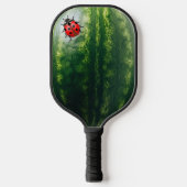 Watermeloen met lieveheersbeestje pickleball paddle (Voorkant)