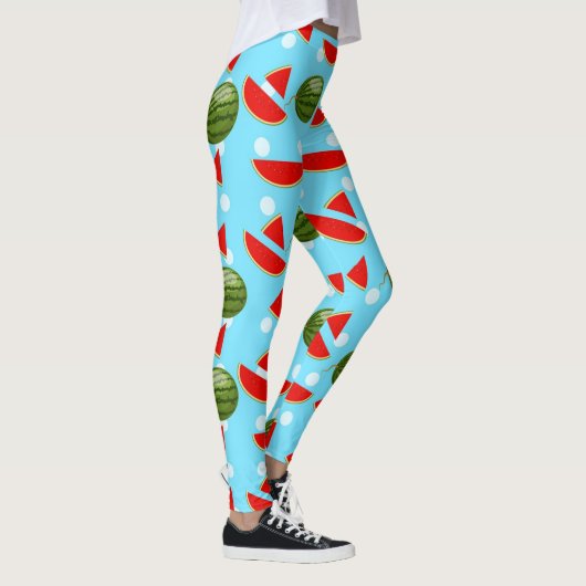 Watermeloen met plak leggings (Rechts)