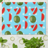 Watermeloen met plak theedoek (Gevouwen)