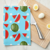 Watermeloen Met Schijf Theedoek (Quarter Fold)
