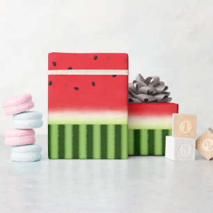 Watermeloen met zwoerd (1) cadeaupapier