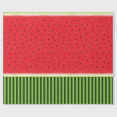 Watermeloen met zwoerd (2) cadeaupapier (Vlak)