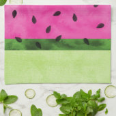Watermeloen Modern Theedoek (Gevouwen)