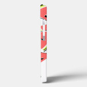 Watermeloen 'Monogram' iPad-hoes verticaal Case-Mate iPhone Case (Achterkant / Links)