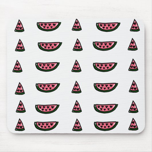 Watermeloen Mousepad Muismat (Voorkant)