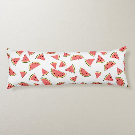 Watermeloen Multi Lichaamskussen (Achterkant)