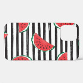 Watermeloen naadloze patroonstrips Case-Mate iPhone case (Achterkant (horizontaal))