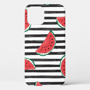 Watermeloen naadloze patroonstrips Case-Mate iPhone case