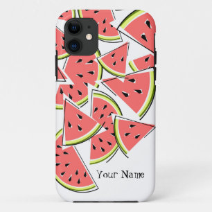 Watermeloen 'Naam' iPhone hoesje