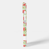 Watermeloen 'Naam' Multi groene iPhone case (Achterkant / Links)