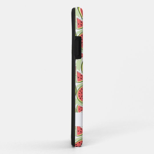 Watermeloen 'Naam' Multi groene iPhone case (Achterkant/rechts)