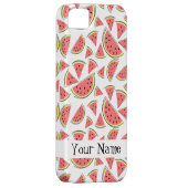 Watermeloen 'Naam' Multi iPhone hoesje (Back/Rechts)