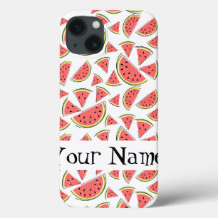 Watermeloen-"Name" Multi-iPad-draagtas iPhone 13 Hoesje