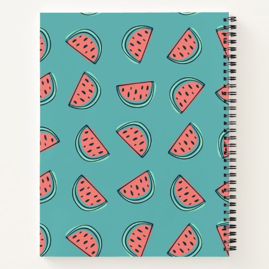 Watermeloen Notitieboek (Achterkant)