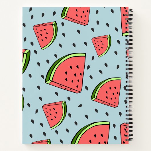Watermeloen Notitieboek (Achterkant)