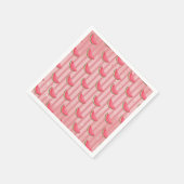 Watermeloen One in a Melon Verjaardagsfeest Papier Servet (Hoek)