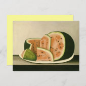 Watermeloen Ontvangkaart Briefkaart (Voorkant / Achterkant)