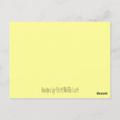 Watermeloen Ontvangkaart Briefkaart (Achterkant)