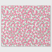 Watermeloen op de zomerdag cadeaupapier (Vlak)