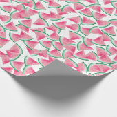 Watermeloen op de zomerdag cadeaupapier (Hoek)