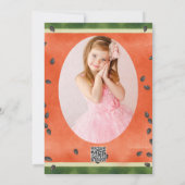 Watermeloen op elke manier waarop je het verjaarda kaart (Achterkant)