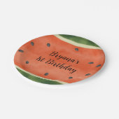 Watermeloen op elke manier waarop je het zomerfees papieren bordje (Gekanteld)