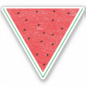 watermeloen Palestina فلس طين Sticker (Voorkant)