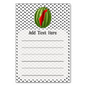 Watermeloen Palestina Kaart Slice (Achterkant)