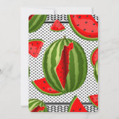 Watermeloen Palestina Kaart Slice (Voorkant)