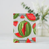 Watermeloen Palestina Kaart Slice (Staand voorkant)