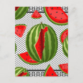 Watermeloen Palestina Kaart Slice (Voorkant)