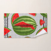 Watermeloen Palestina Kaart Slice Bad Handdoek (Handdoek)