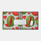 Watermeloen Palestina Kaart Slice Bureaumat (Keyboard & Muis)