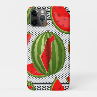 Watermeloen Palestina Kaart Slice Case-Mate iPhone Case