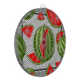Watermeloen Palestina Kaart Slice Dartbord (Voorkant Links)