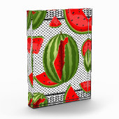 Watermeloen Palestina Kaart Slice Fotoblokken (Links)