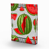 Watermeloen Palestina Kaart Slice Fotoblokken (Rechts)