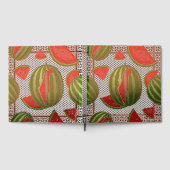 Watermeloen Palestina Kaart Slice Gastenboek (Volledig)