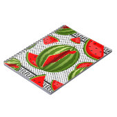 Watermeloen Palestina Kaart Slice Notitieboek (Linkerzijde)