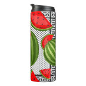 Watermeloen Palestina Kaart Slice Thermosbeker (Geroteerd rechts)