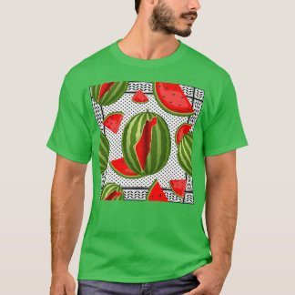 Watermeloen Palestina Kaart Slice vrienden T-shirt