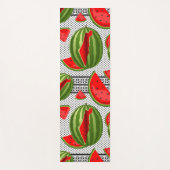 Watermeloen Palestina Kaart Slice Yogamat (Voorkant)