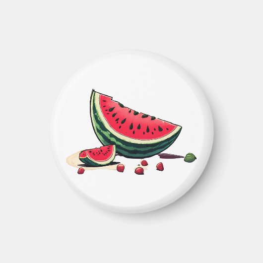 Watermeloen Palestina Magneet (Voorkant)