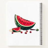 Watermeloen Palestina Notitieboek (Achterkant)
