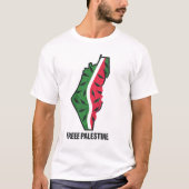 watermeloen palestine t-shirt (Voorkant)