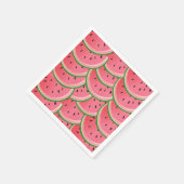Watermeloen Papier Servetten Zomer fruit Meloen Pi (Hoek)