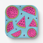 Watermeloen Papieren Bord (Voorkant)