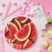 Watermeloen Papieren Bordje (Feest)